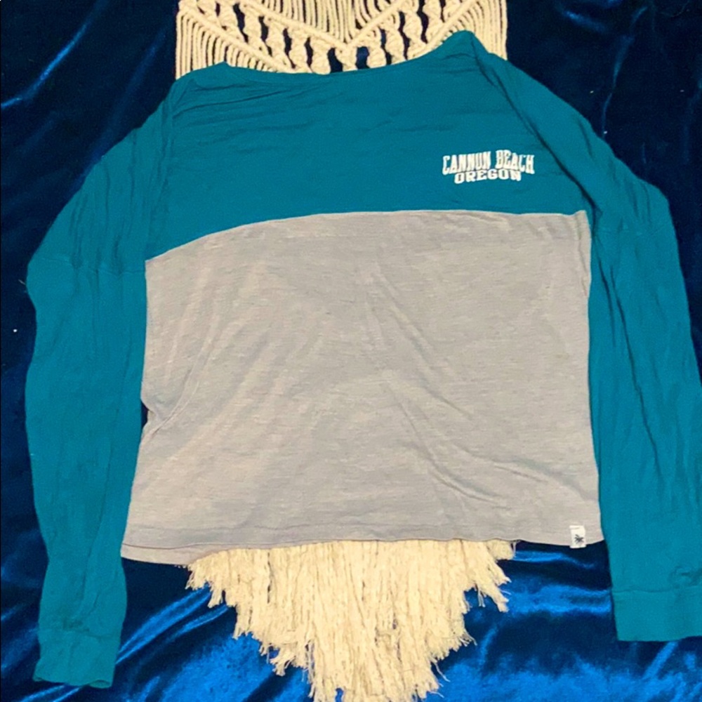 Crewneck T-shirt from Cannon Beach Oregon.